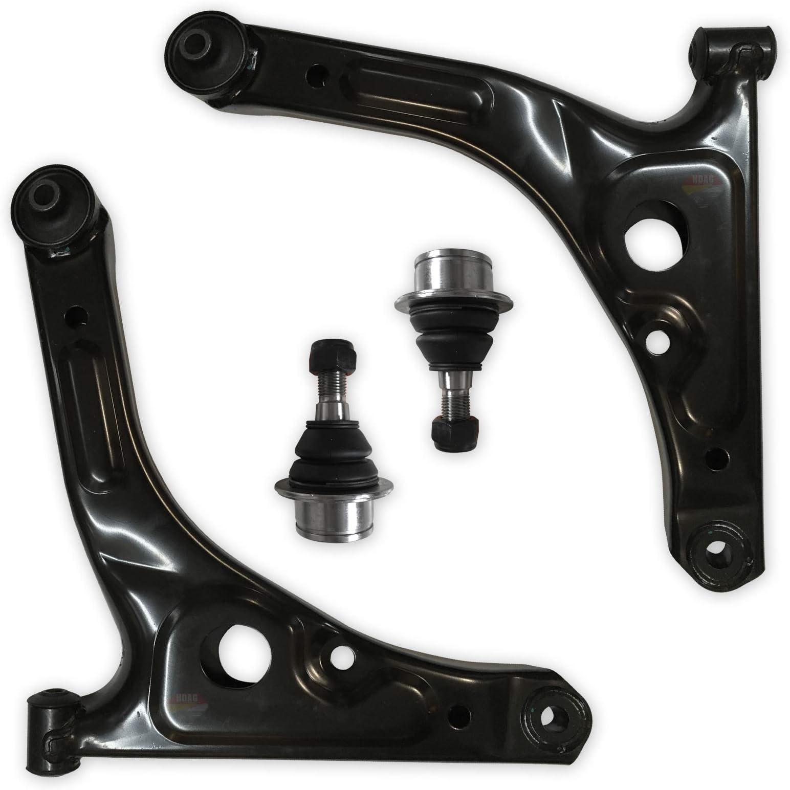 Set of 2 Front Left and Right Lh Rh Lower Suspension Wishbone Control Arm Ball Joint Kit FCA6162 FCA6163 FBJ5419