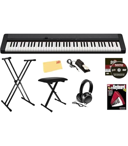 Amazon.com: Casio CT-S1-76 76-keys Portable Keyboard - Black