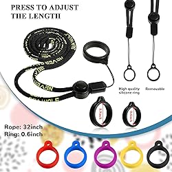 Chinco 16 Pcs Anti Lost Lanyard Set Include 2