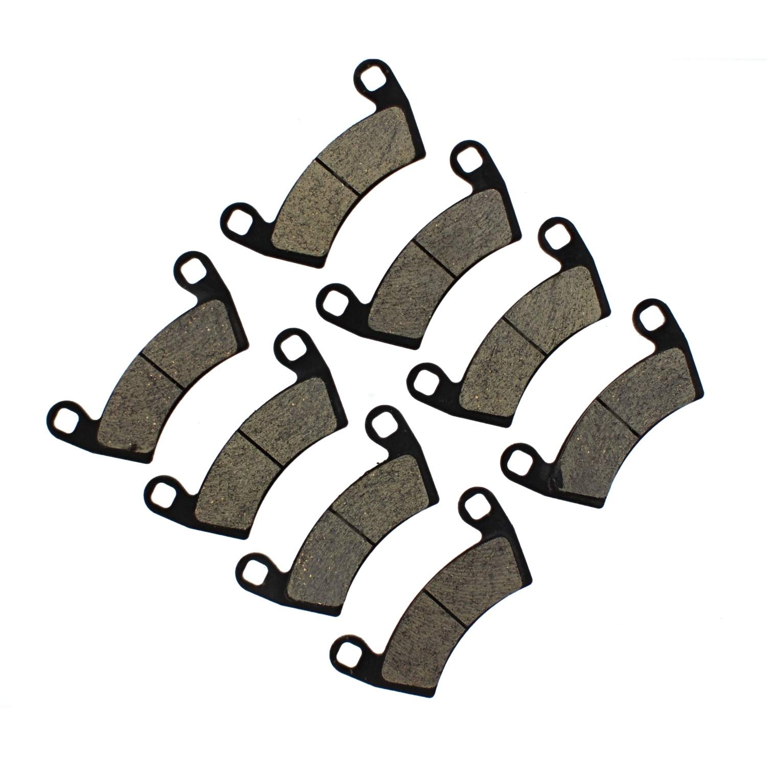 NICHE Front & Rear SemiMetallic Brake Pads Set for Polaris RZR XP 4