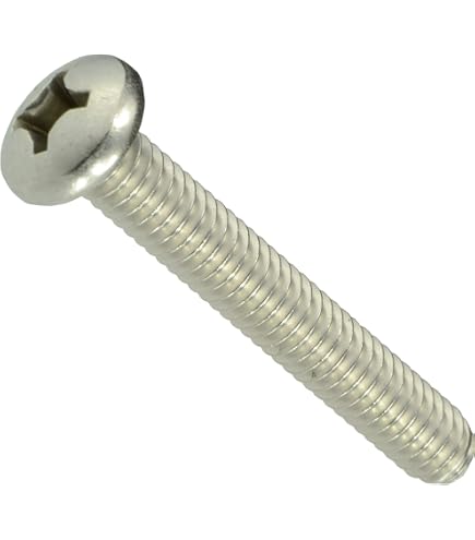 Prime-Line #12-24 X 5/8 Inch Stainless Steel Machine Screws, Round Head, Pack Of 25