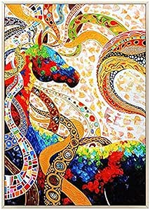 Pintura Al Óleo Pintado A Mano Sobre Lienzo,Pintura Abstracta Moderna