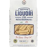 Pastificio Liguori - Bronzo Pasta Penne Rigate 42 454gr (1 Pack)