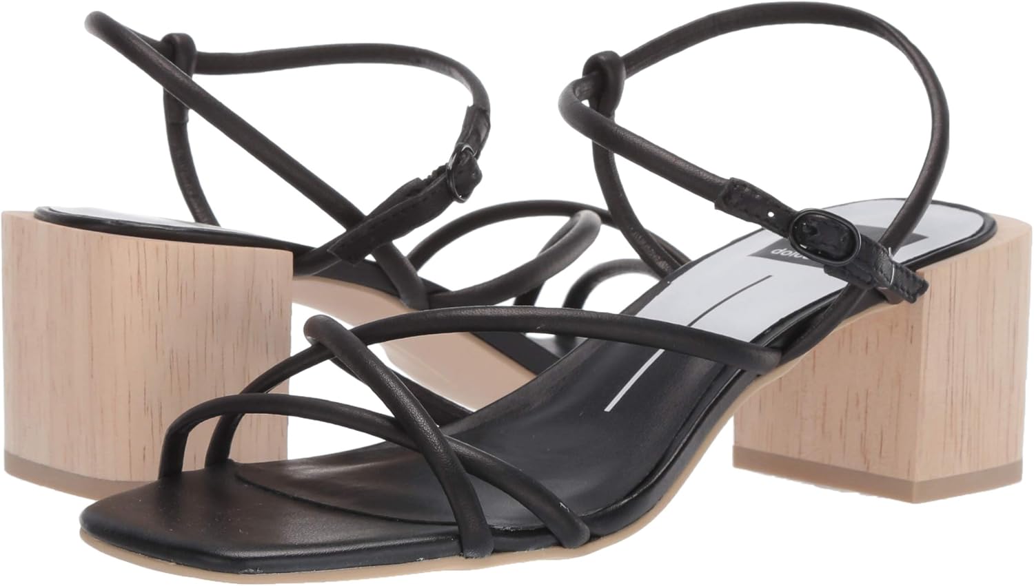 dolce vita women's zayla wooden block heel sandals