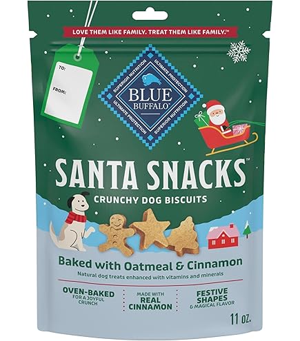 ドッグフード santa Amazon.com : Blue Buffalo Santa Snacks Soft-Moist Dog Bits for