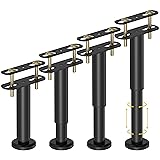 Wlrrcwdttc 4 Pcs Adjustable Height Bed Support Legs