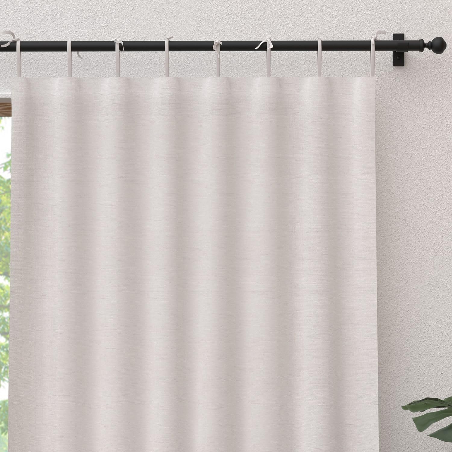 Soleil d'ockre Cotton Bound Sail 135 x 250 cm Panama White