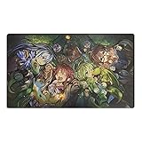 Mlikemat New Anime Playmat Charmer Familiar TCG CCG