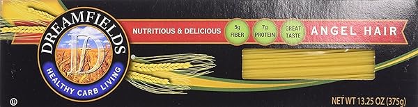 DREAMFIELDS ANGEL HAIR PASTA, 13.25 OZ