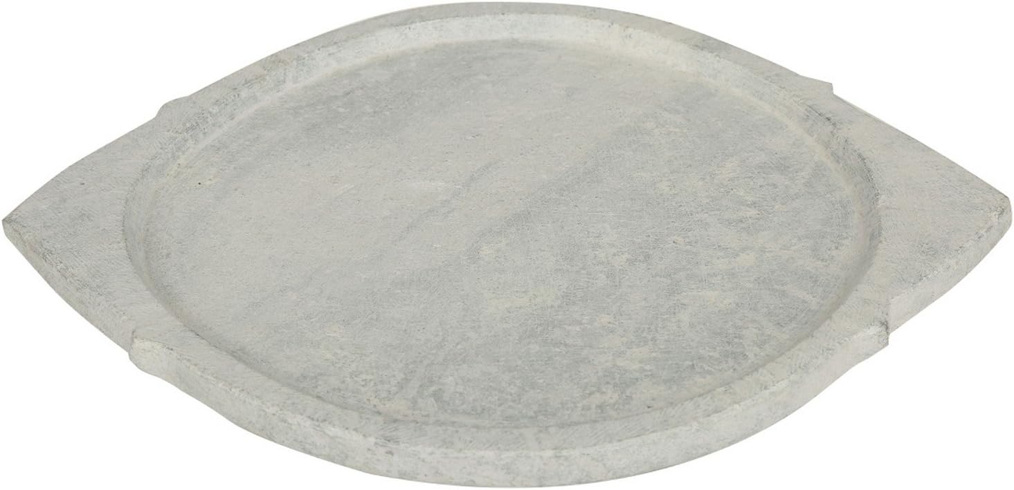 Arogyam Soapstone Handmade Dosa Tawa (Stone) 8"-10"inch Dia, unseasoned Stone.