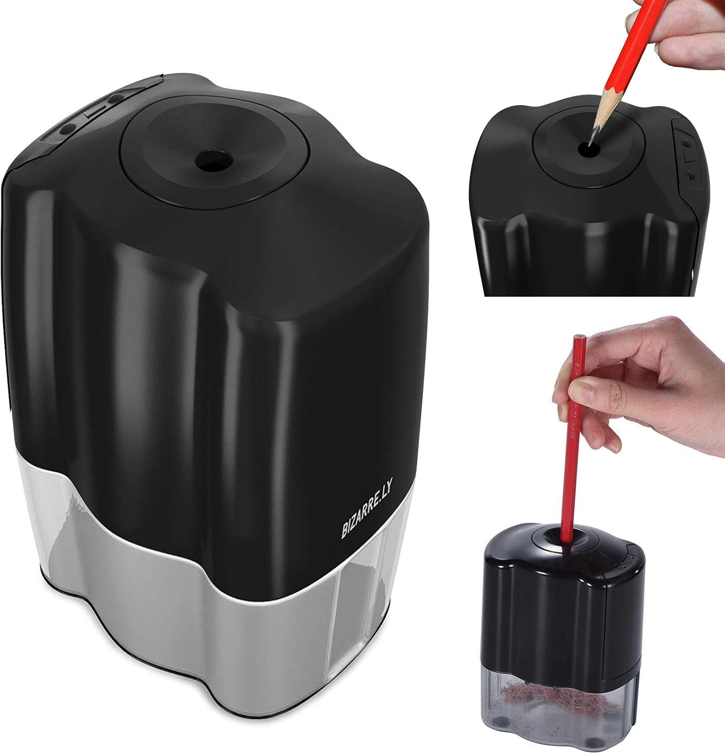Automatic Electric Pencil Sharpener by Bizarre.ly Professional Heavy