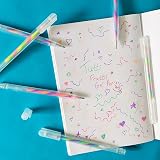Tinc Tutti Frutti Gel Pens Set of 6 Multicolor Neon Ink view 3