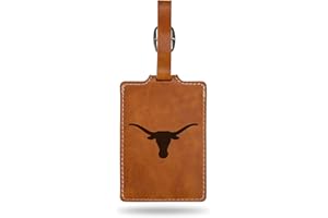 Rico Industries NCAA Alabama Crimson Tide Laser Engraved Ultra Suede Luggage Tag - Includes ID Card