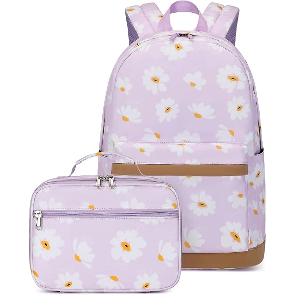 Amazon.com | Poceacles Cute Backpack Set for Girls, 4-Piece  display picture 3