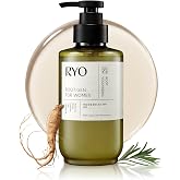 RYO ROOT:GEN Shampoo for Hair Loss Due to Breakage (11.9 Fl. Oz.) | | Korean Rosemary &amp; Caffeine Shampoo | Hair Thickening &amp; Volumizing | Fine Hair | Ginseng | Scalp Itchiness Caused by Dryness