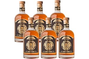 TREJO'S SPIRITS HECHO EN L.A. Trejo's Spirits American Whiskey Alternative | 100% Zero Proof | Non-Alcoholic Beverage with Distinctive Flavors | Natural Ingredients | Low Calories & Sugar | Perfect For Cocktails | Supports Wellness | 6CT