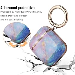 OLEBAND Airpod Case Cover with Keychain and Cute