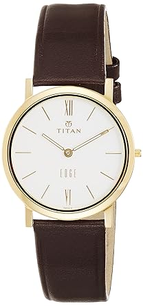 Titan Edge Analog White Dial Mens Watch -NH679YL01A