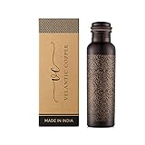 Pure Copper Water Bottle - Indian Handmade Ayurveda