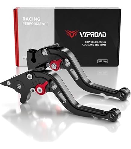 Amazon.com: MZS Black Motorcycle Clutch Brake Levers Short