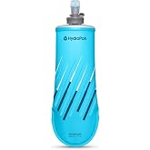 HydraPak PocketFlask Compressible, Low Profile Soft Flask (500ml) | Hydration Vest &amp; Pack Compatible, Locking Cap, High Flow, Fast Refills, Lightweight, Ultra Durable, Leakproof, for Running