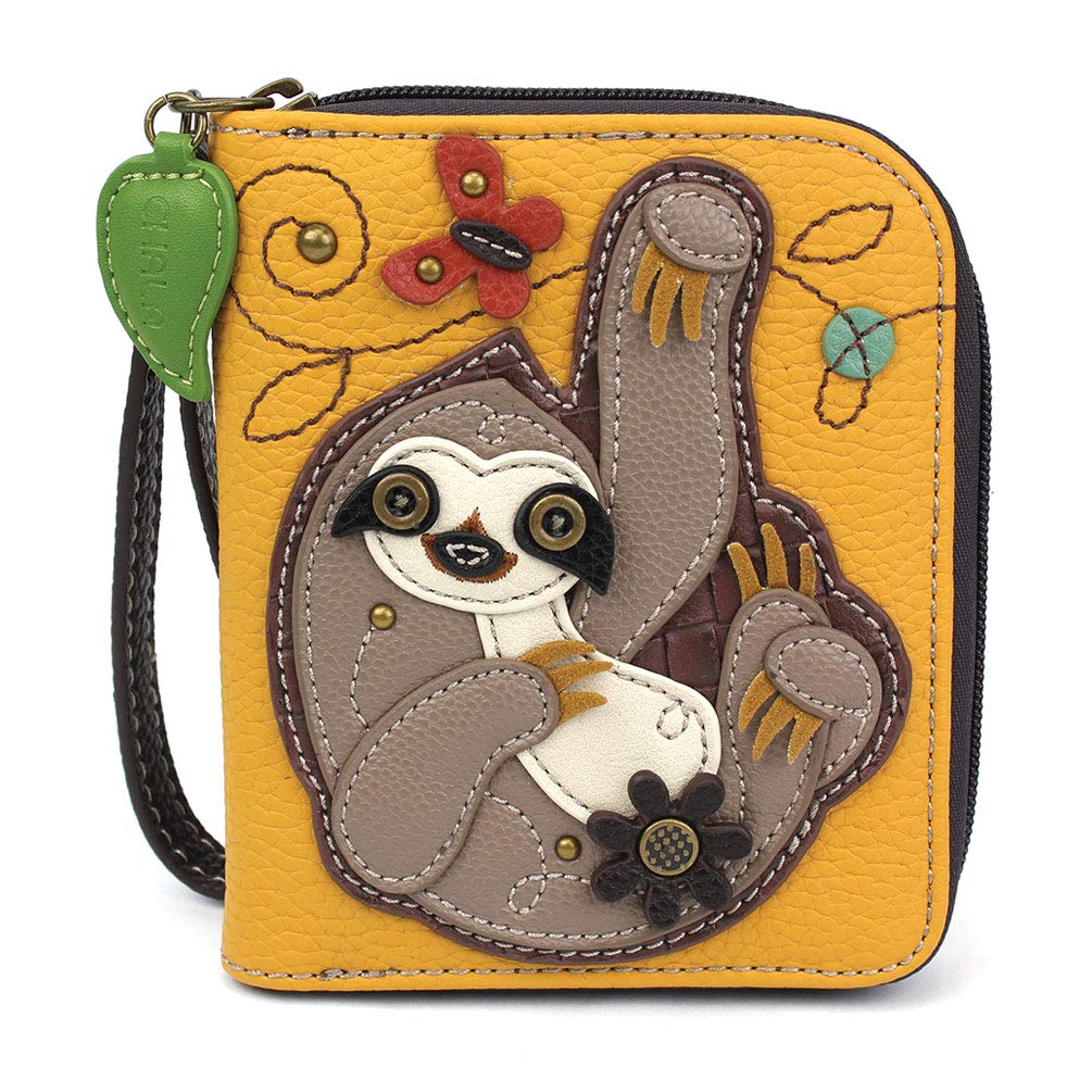 CHALA Zip-Around Wallet - Sloth-Yellow โ image 1