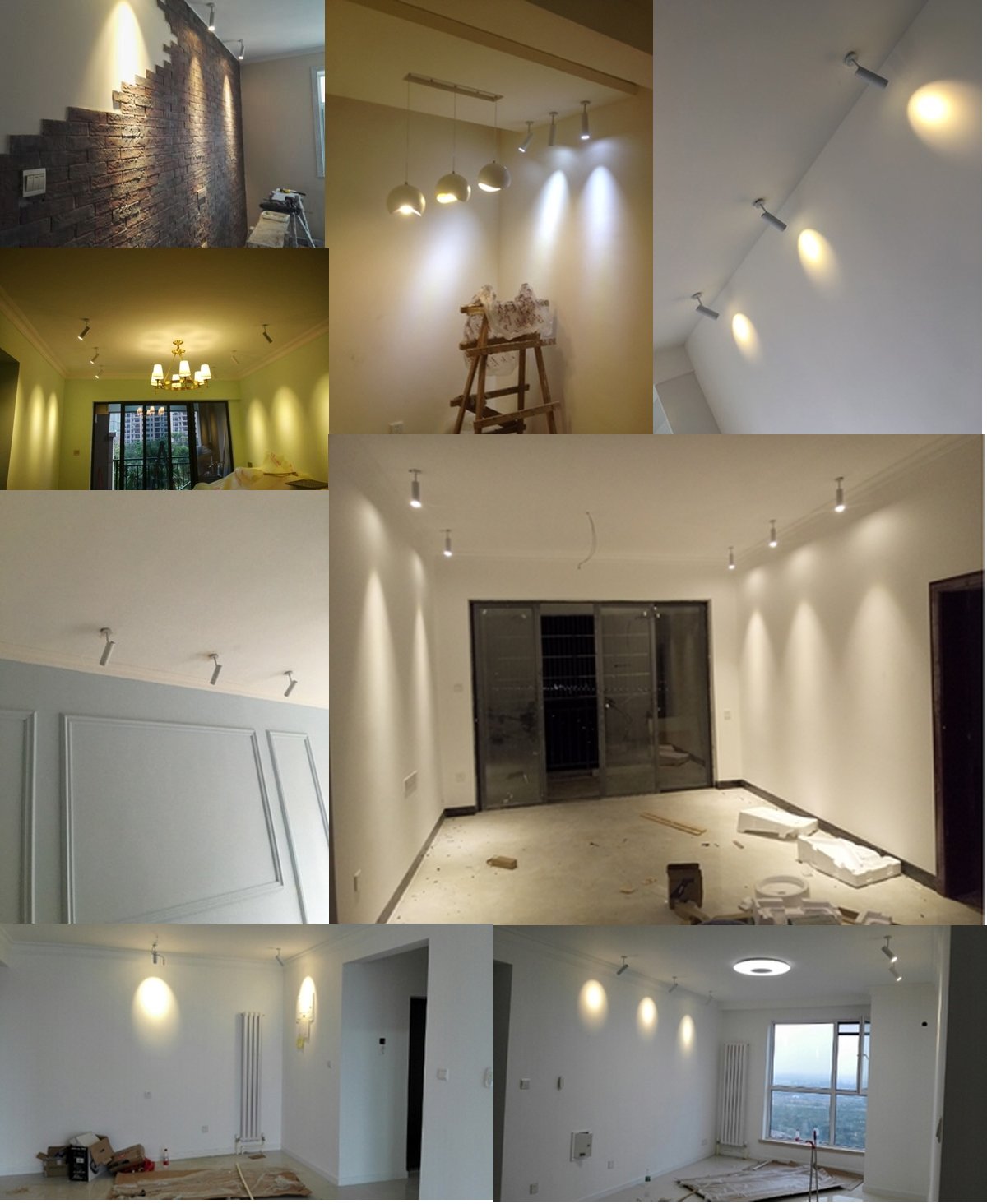 Poersi Led Spotlight Indoor Led Daylight Lamp Cob Spot Lighting