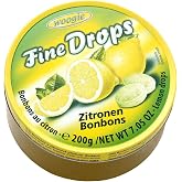 WOOGIE Fine Drops Lemon Candies 200g
