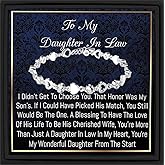 MASALADI To My Daughter in law Bracelet,Gift From Mother In Law, Jewelry Gift For Daughter In Law, Wedding Gift (Standard Box)