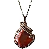 Women's & Men's Alternative Birthstone Crystal Necklace Antique Bronze - Chain