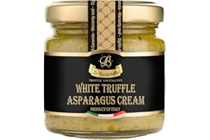 La Rustichella - White Truffle Asparagus Cream Spread - 100% Made in Italy | Gluten-Free, Cholesterol-Free (3,2 oz (90 gr))