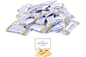 Gem Gem Ginger Candy Chewy Ginger Chews (Original, 1 Pound Bulk Pack)