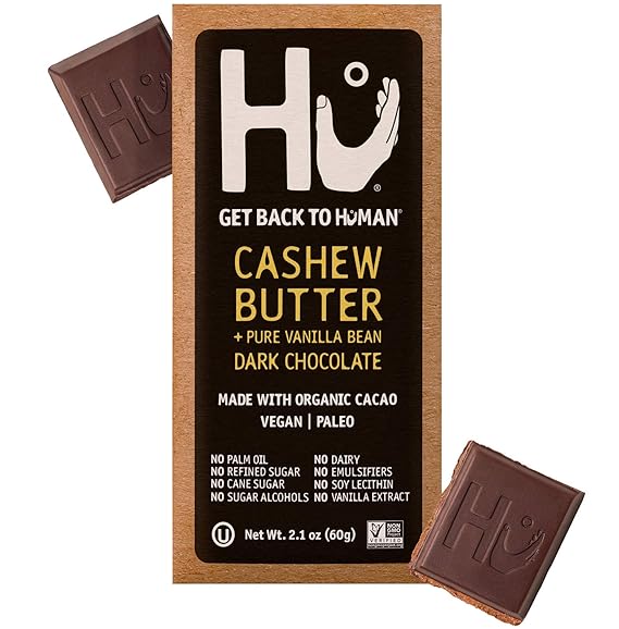 Hu Chocolate Bars 8 Pack Cashew Butter Vanilla Bean