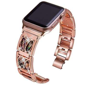 Amazon.com: VIQIV Bandas de pulsera para Apple Watch ...