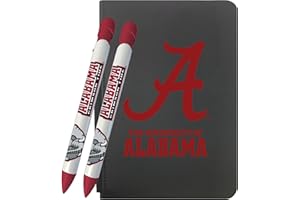 Greeting Pen 1202M2 Alabama Crimson Tide 5" x 8.25" Notebook/2 Pen Set