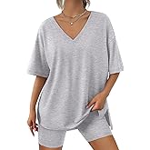 Trendy Queen Womens Two Piece Lounge Sets Spring Outfits 2026 Summer Fashion Vacation Tops Shorts Matching Tracksuits