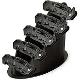 Knife Display Stand for Collections - Pocket Knife Display Case Holder Storage Rack Holds 5 Pocket Knives - Knife Enthusiast Collectibles for Display Gifts