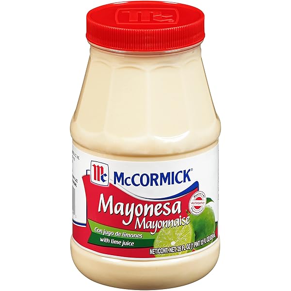 MCCORMICK MAYONESA (MAYONNAISE) WITH LIME JUICE, 28 FL OZ