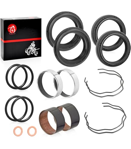Amazon.com: AHL Front Fork Shock Oil Seal and Dust Seal Set for
