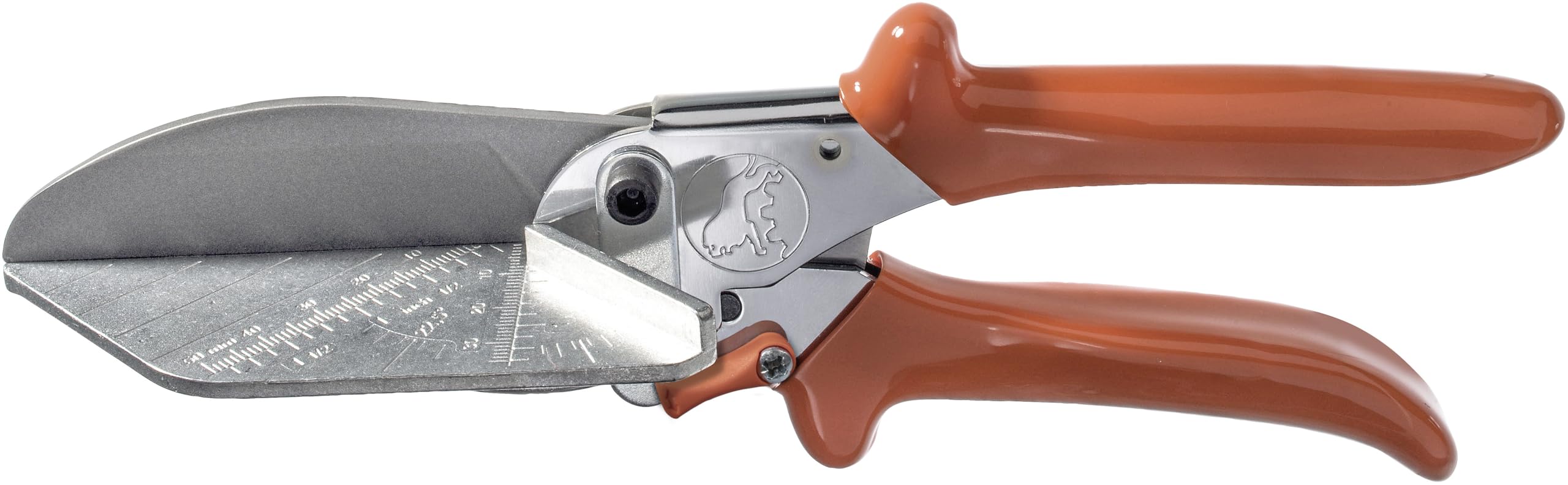 Original LÖWE Mitre Scissors 3.304/HÜ with Lever Transmission and 45° Stops, for Professional use in Industry and Crafts, Suitable for mitre cuts in Flat Hard Strips