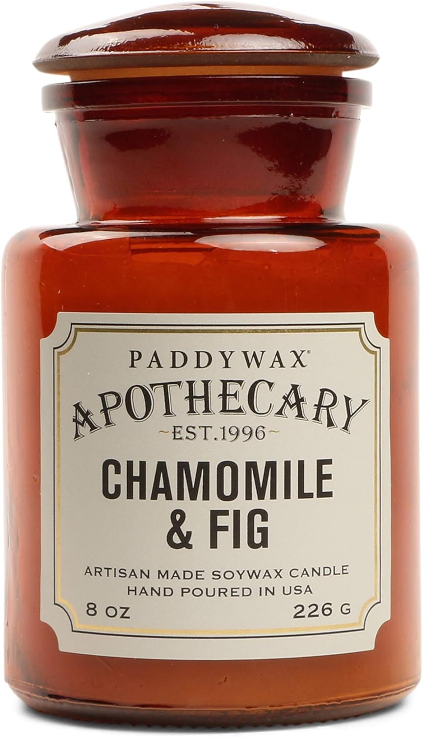 Paddywax Candles Apothecary Collection Jar Candle, 8Ounce, Chamomile and Fig Amazon.ca Home