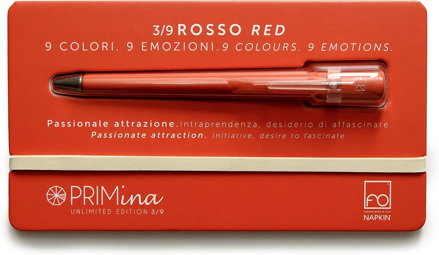 Napkin Forever Primina Pen - Red - Image 3