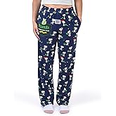 BRIEF INSANITY Snoopy Soft Pajama Pants, Comfortable Lounge Pants with Snoopy & Pickleball/RV Life/Party Designs
