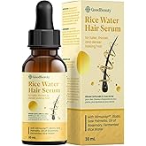 Rice Water Hair Growth Serum – Anti Hair Loss & Root Strengthening Treatment with Rosemary Oil, Aloe Vera – Soothes Scalp, No