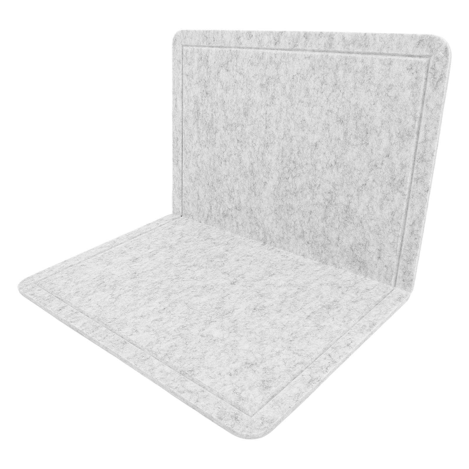 Toyvian Jigsaw Puzzle Board, Non-Slip Felt Mat with Removable Surface Jigsaw Accessory Tray Portable Puzzle Tray for Enthusiasts Kids and Adults