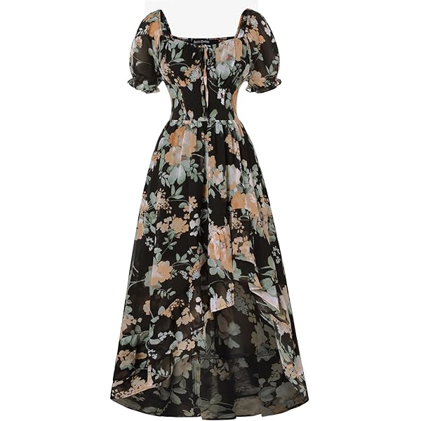 Bardot Womens Chiffon Floral Print Maxi Dress Blue 6 at Amazon Women's  Clothing store