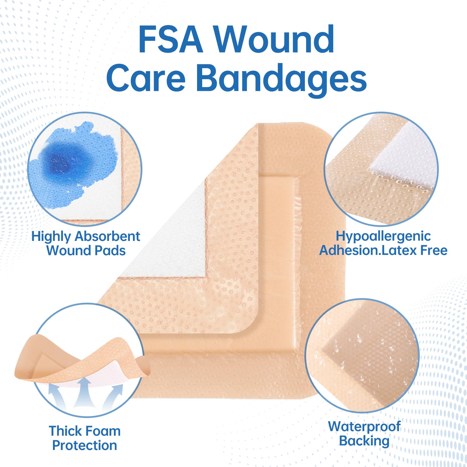 Silicone Foam Dressing 4