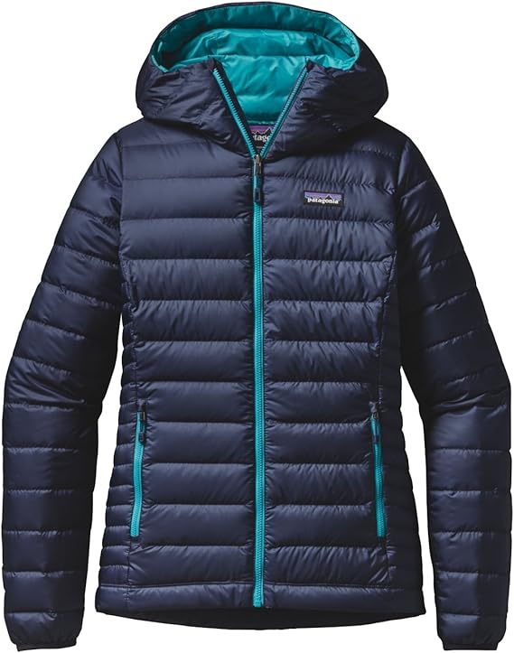 Patagonia womens Down Sweater Hoody 84711NBEB_XL Navy Blue w/Epic