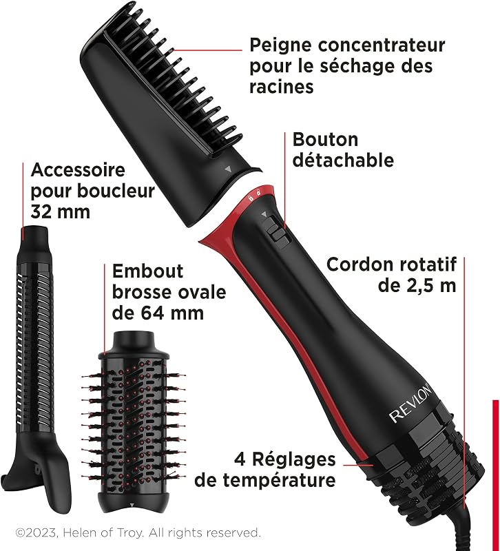 Brosse coiffante multi-usages One-Step - 3-EN-1