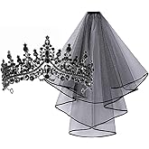 Jaciya Wedding Veil Bachelorette Party Favors Bridal Shower Tiara Crown